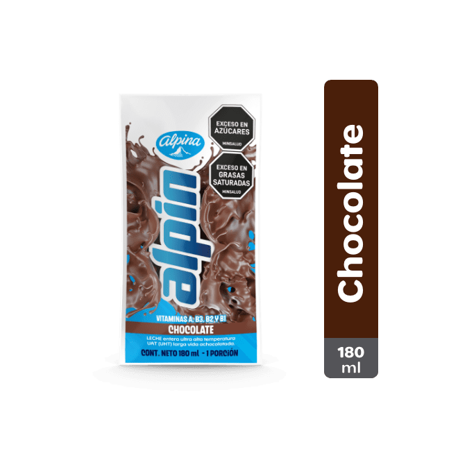 LECHE ALPINA BOLSA STDO 180 ML