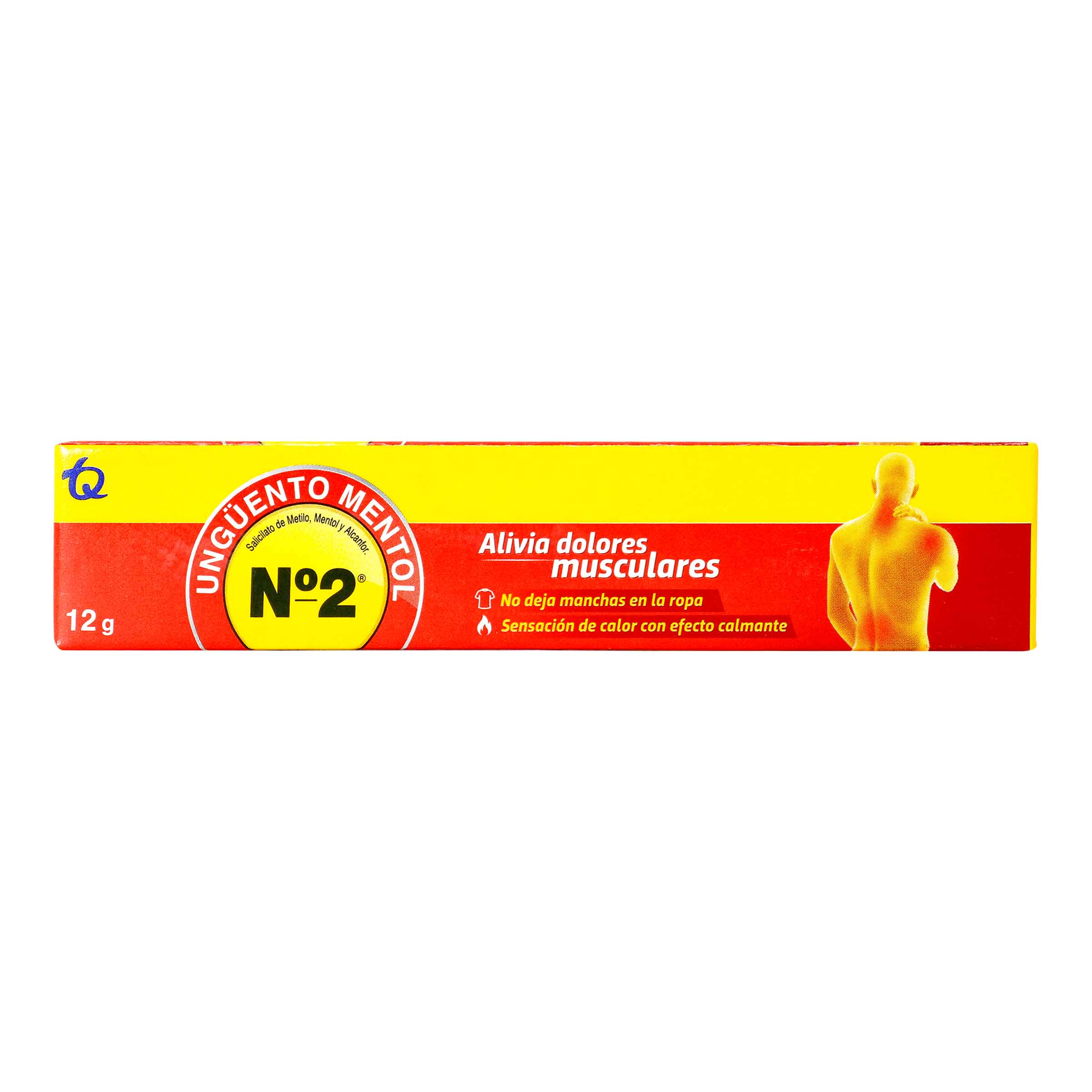 UNGUENTO MENTOL # 2  12 GR TUBO