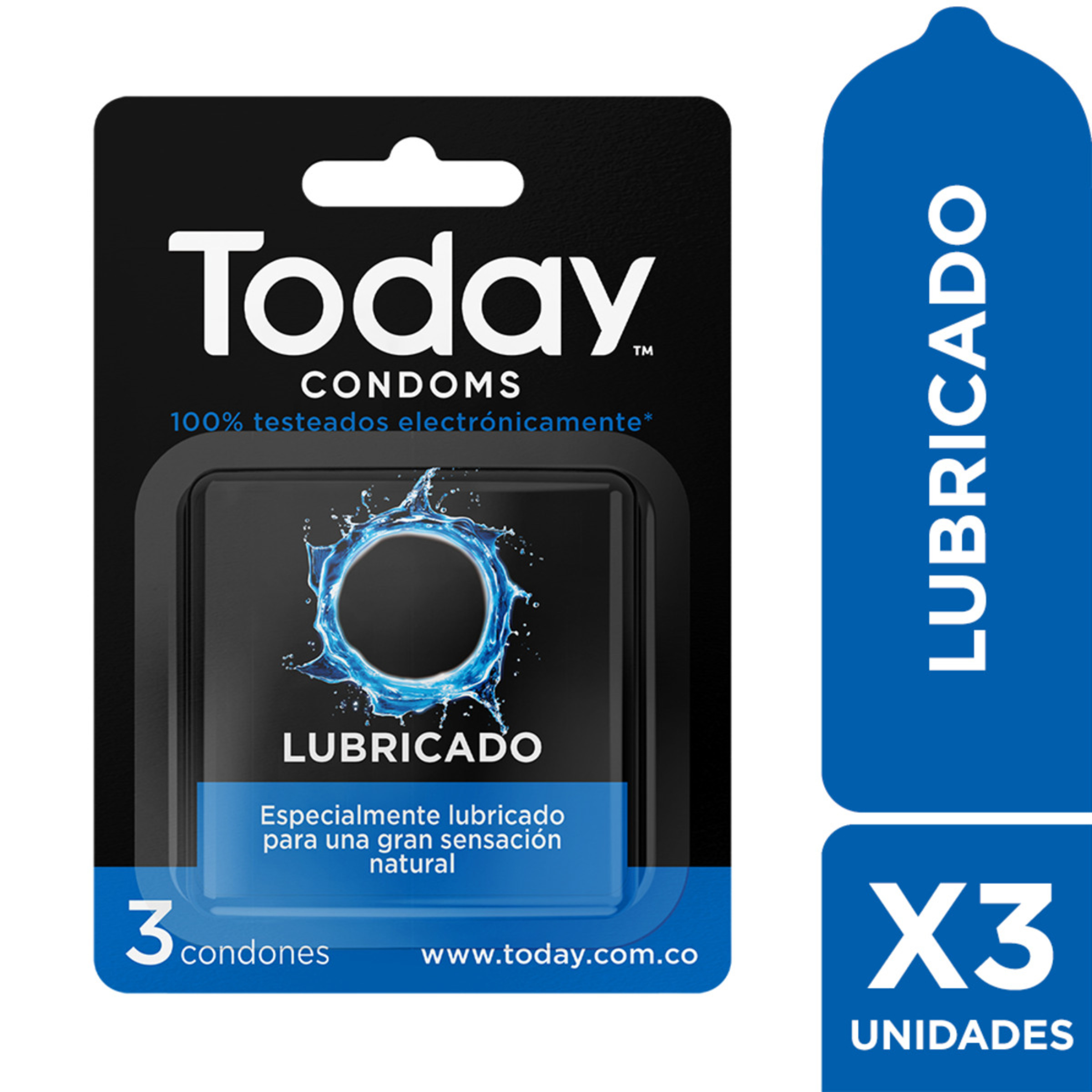 Preservativo Today Lubricado