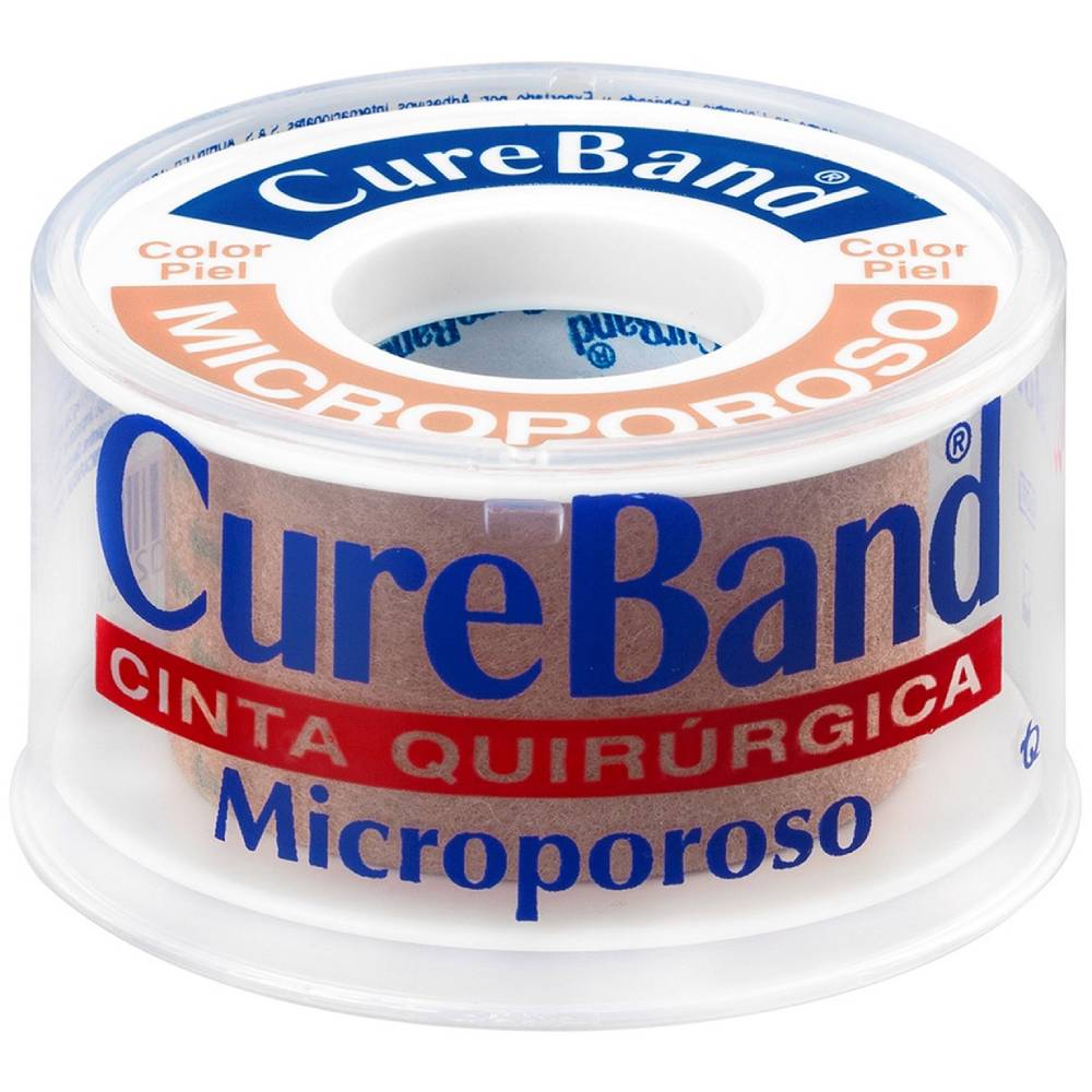 MICROPORE PIEL CUREBAND 1/2X3