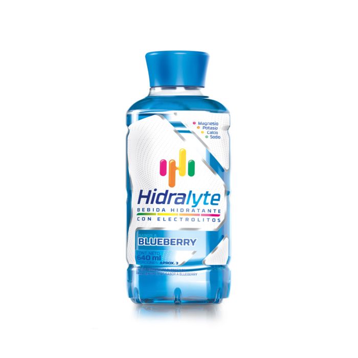 HIDRALYTE  640 ML MORA AZUL