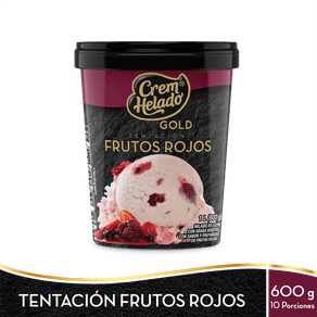 VASO HELADO GOLD TENTACION FRUTOS ROJOS 1 LT