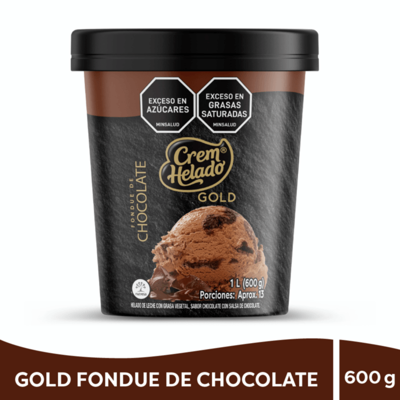 VASO HELADO FONDUE DE CHOCOLATE