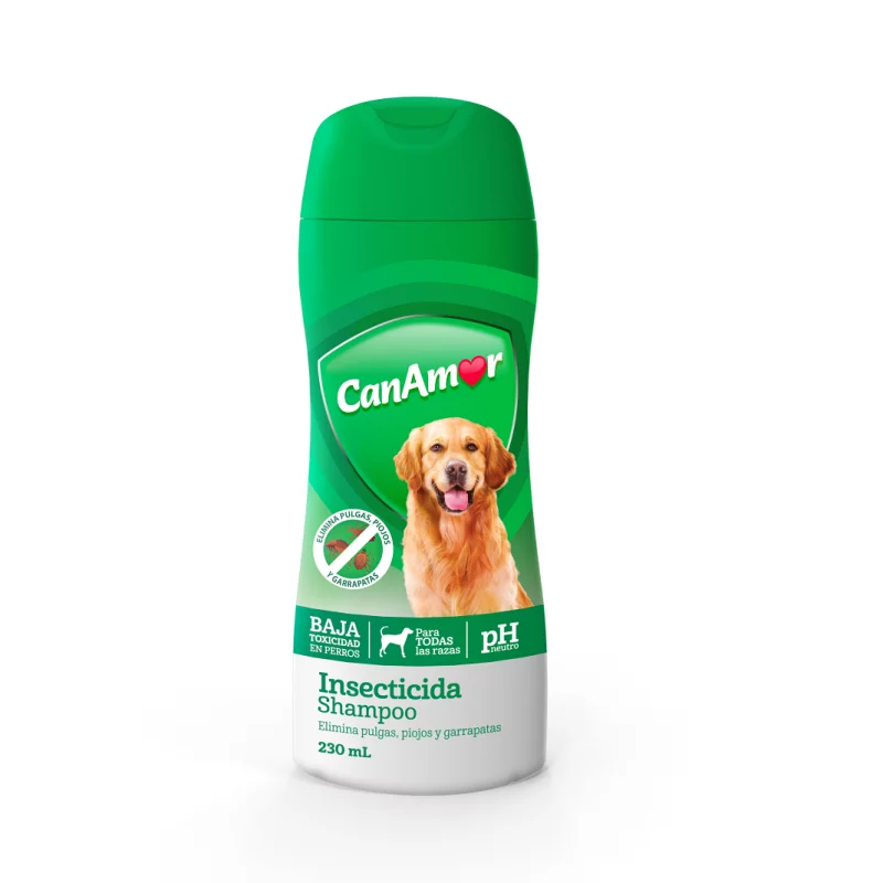 SHAMPOO INSECTICIDA 230 ML CANAMOR