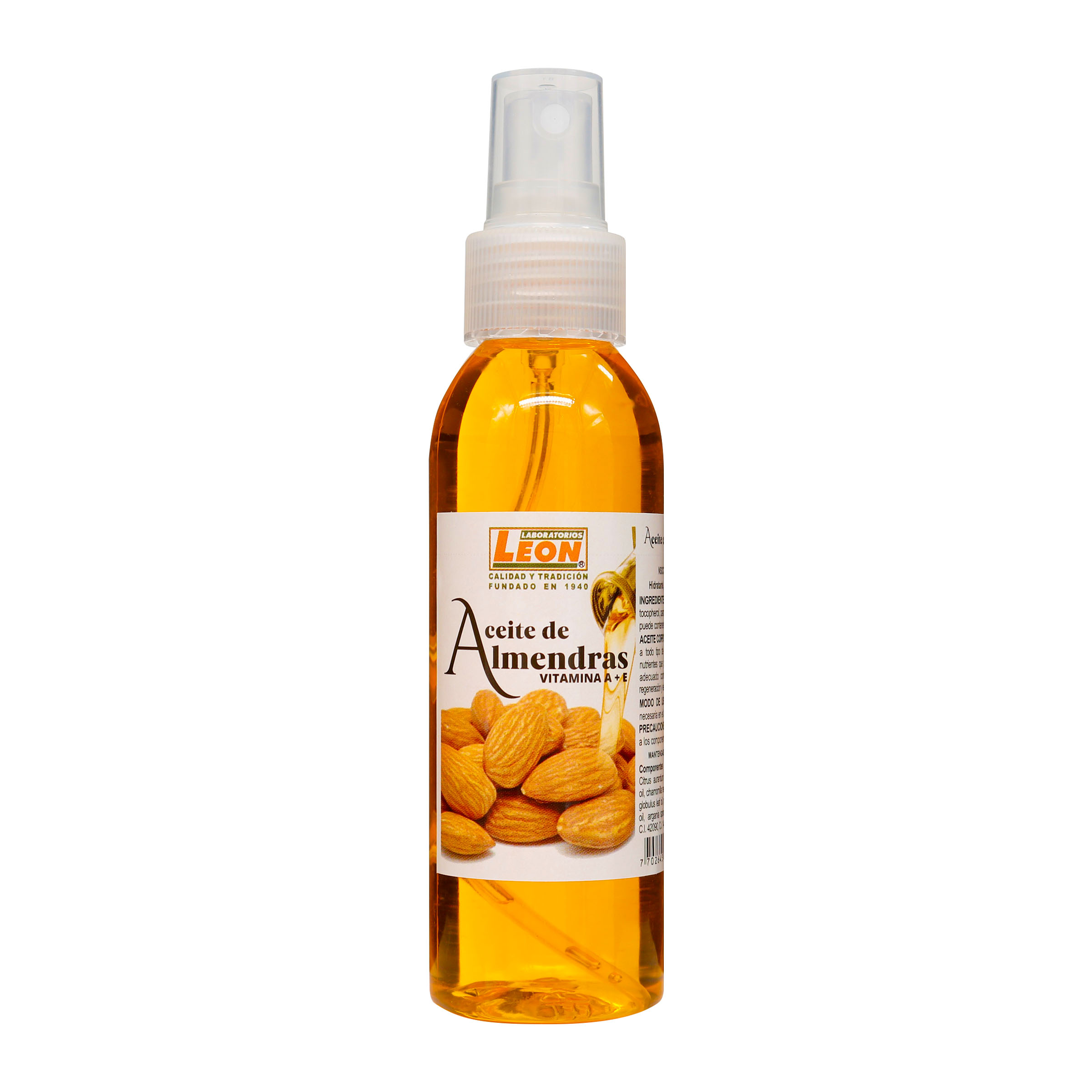 ACEITE DE ALMENDRAS SPRAY 120 ML LEON