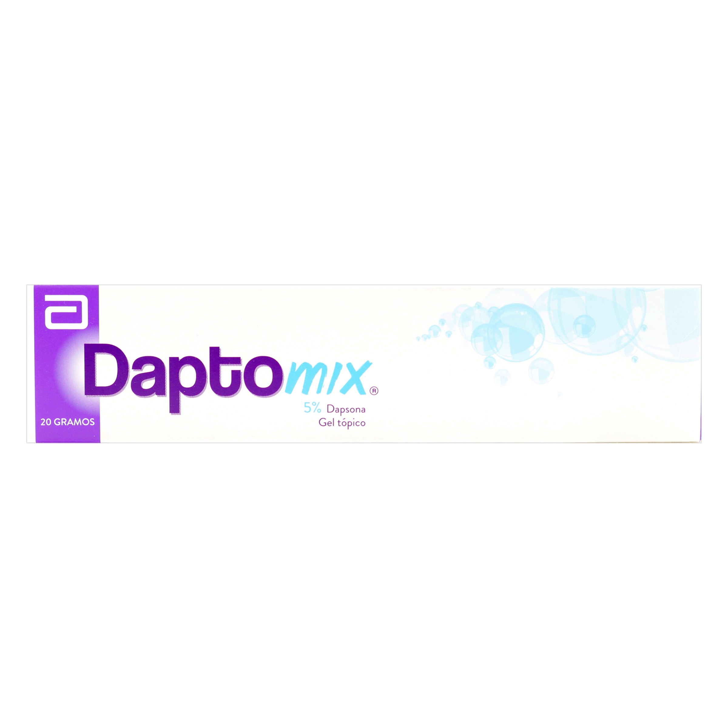 DAPTOMIX 5% GEL TOPICO 20 GR