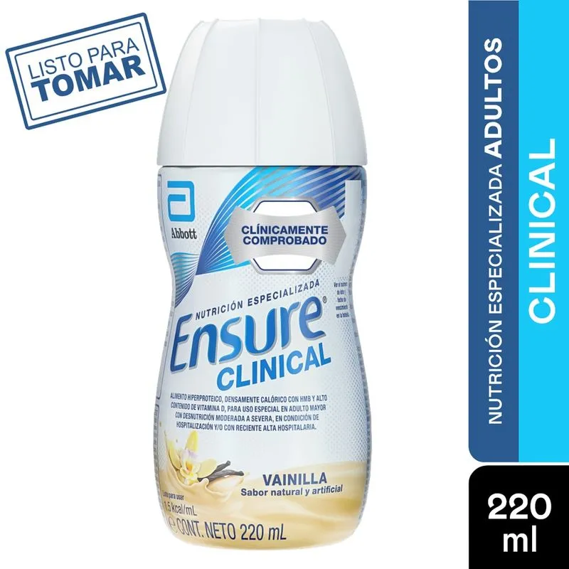ENSURE CLINICAL VAINILLA  220 GR