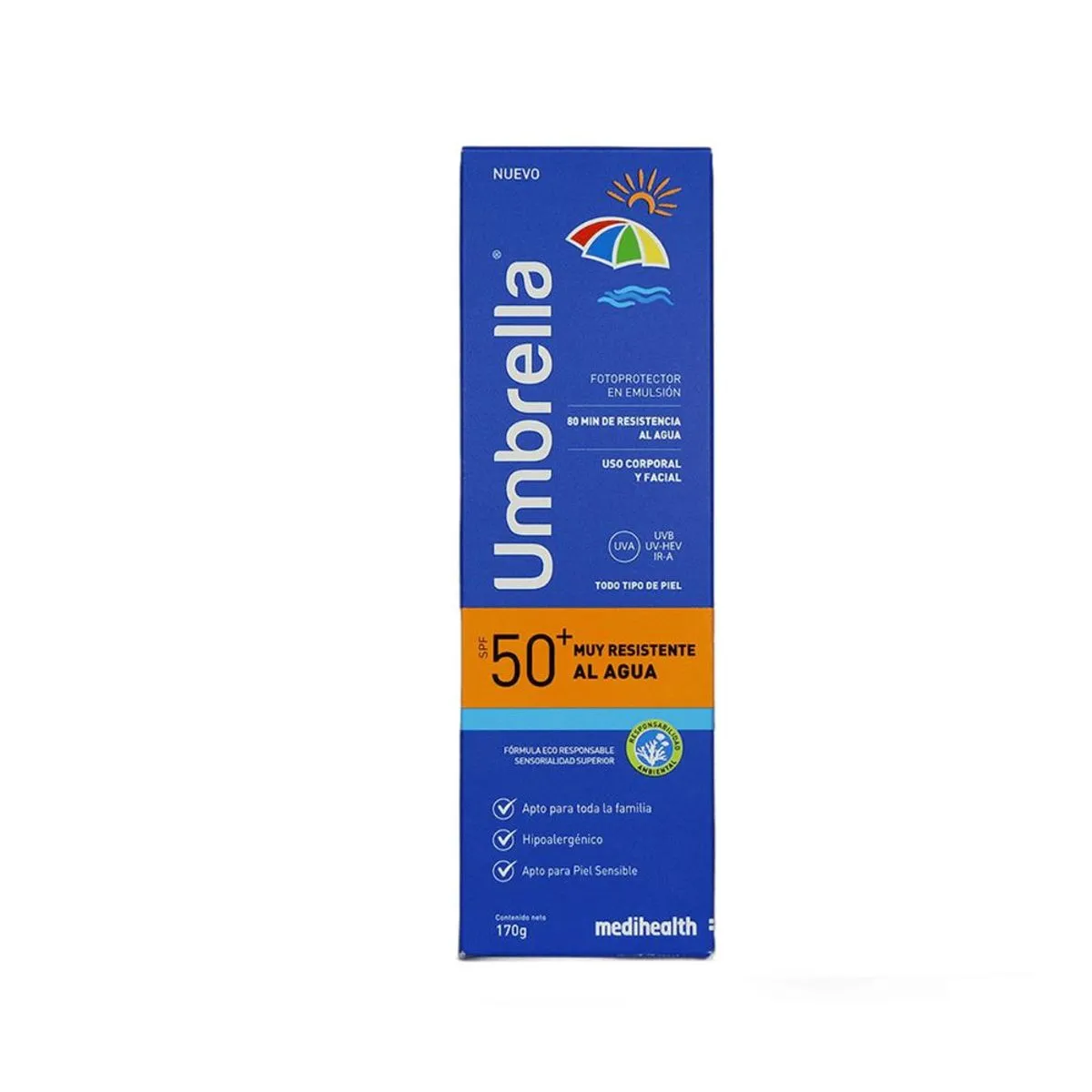 Umbrella Muy Resistente Al Agua Spf 50+ 170 Gr