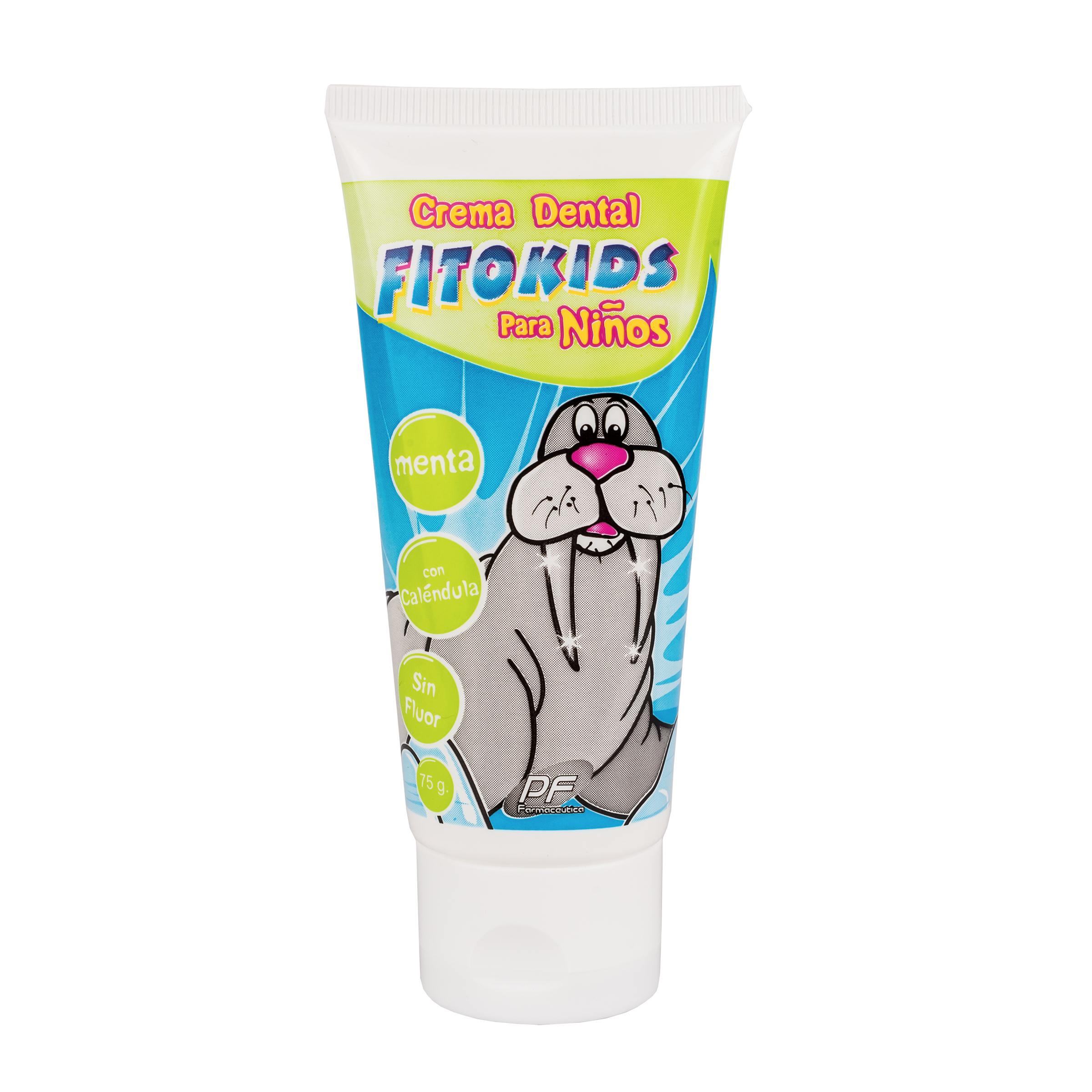 Crema Dental Niños Fitokids Sin Fluor Sabor Menta