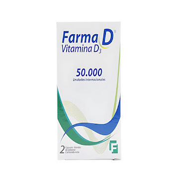 FARMA D VITAMINA D3 50000 UI 2 TAB