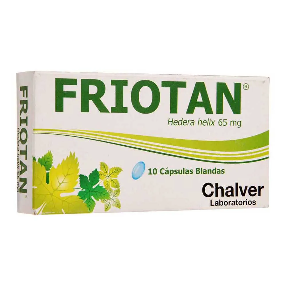 FRIOTAN HEDERA HELIX 65 MG 10 CAPSULAS