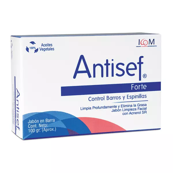 JABON ANTIACNE ANTISEF FORTE ICOM