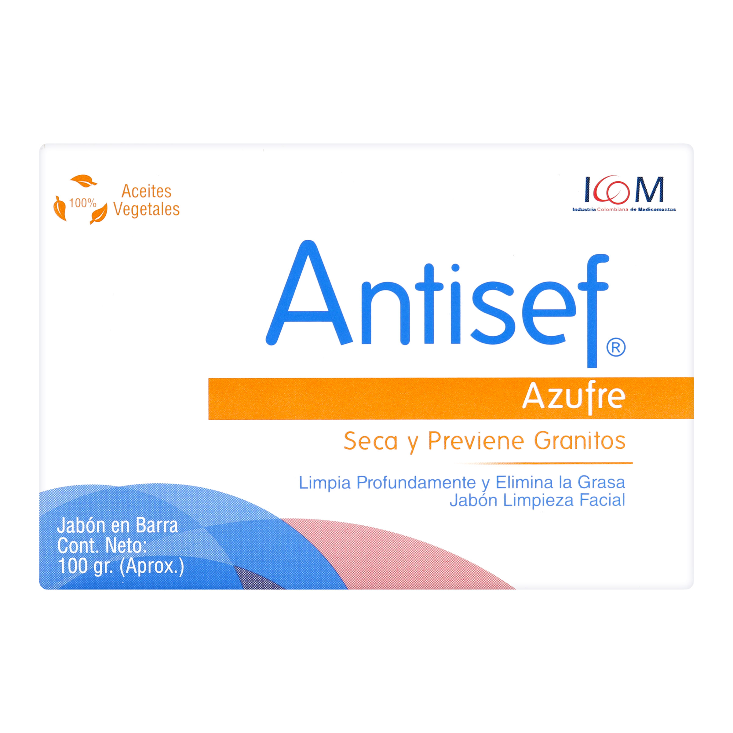 JABON ANTIACNE ANTISEF AZUFRE ICOM