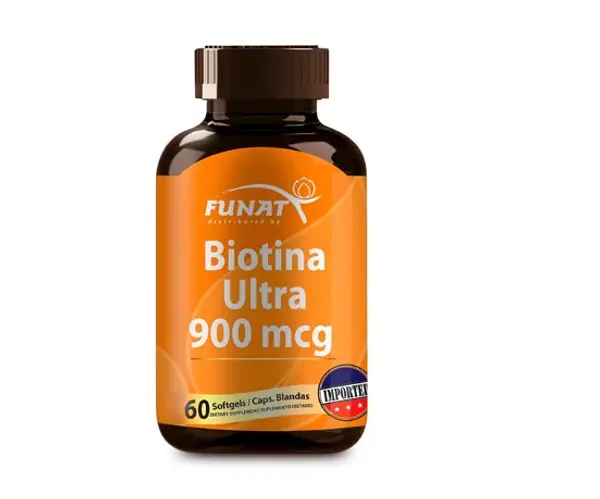 BIOTINA ULTRA 900 MCG 60 CAP COMERLAT