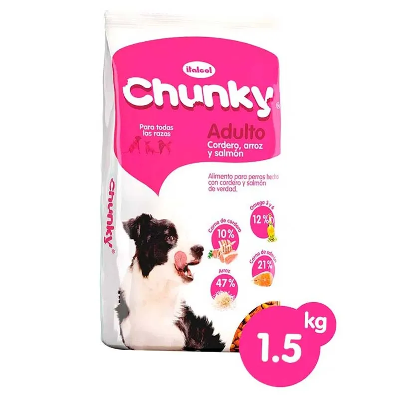CHUNKY ADULTO CORDERO 1.5 KG