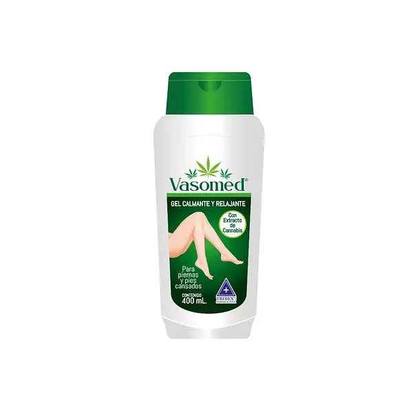 Gel Calmante y Relajante Extracto De Cannabis Vasomed
