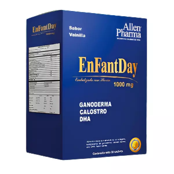 Enfantday Factores de transferencia (Ganoderma – Calostro – DHA)