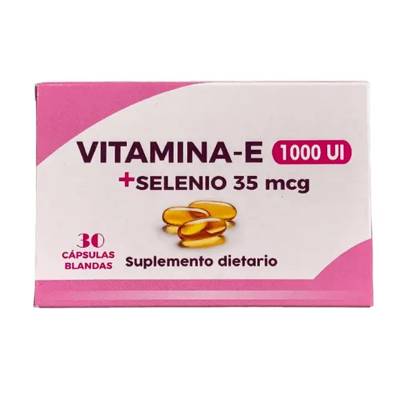VITAMINA E 1000 SELENIO 30 CAP COMERLAT