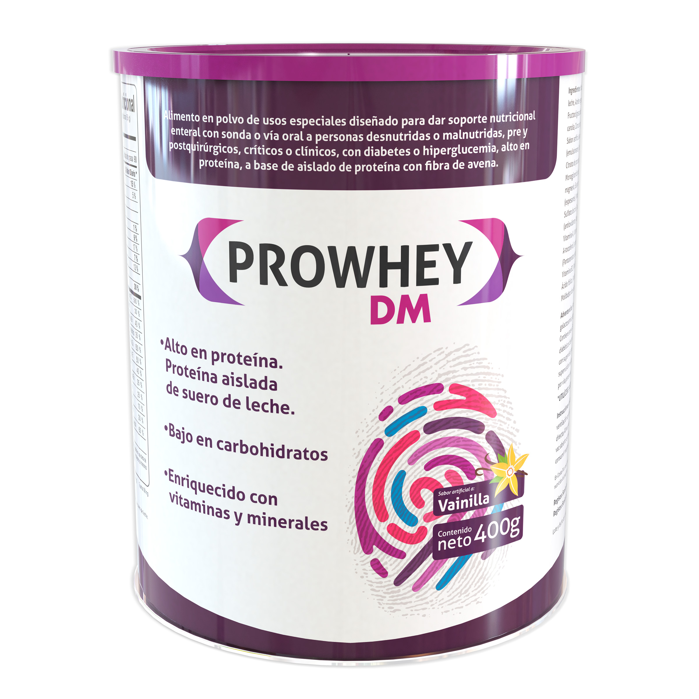 Prowhey DM ( Diabeticos ) Sabor Vainilla