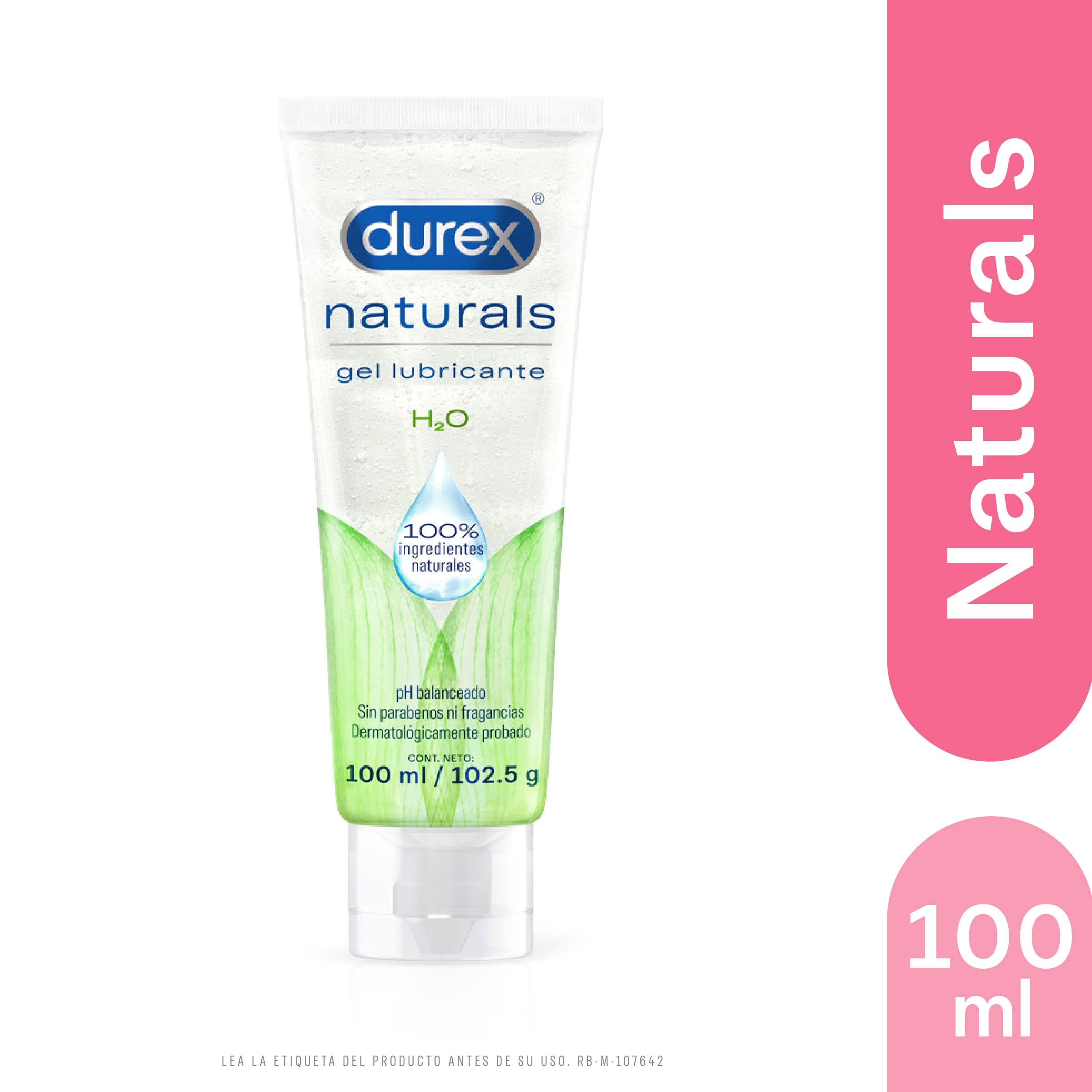 LUBRICANTE DUREX NATURAL GEL100 ML
