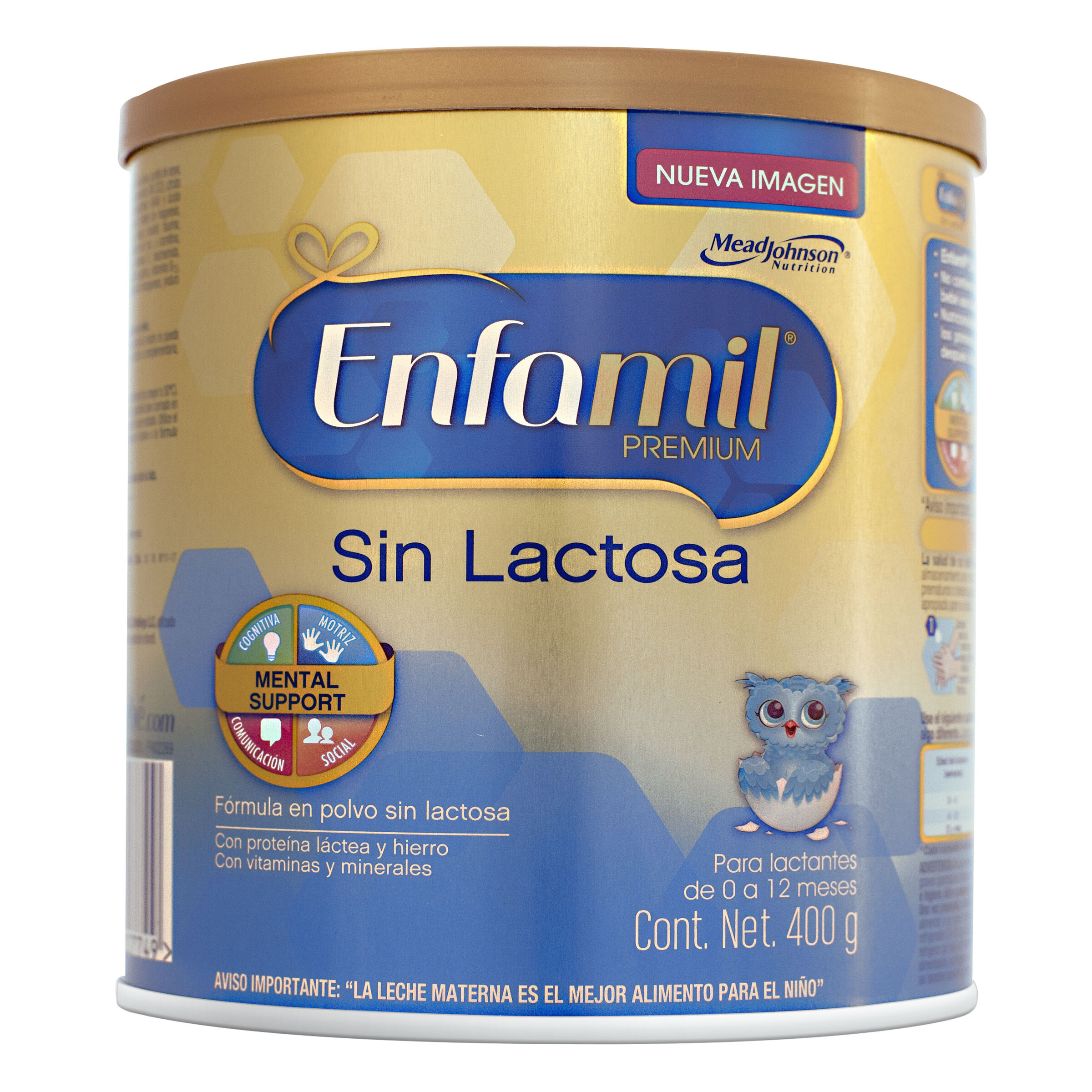 LECHE ENFAMIL SIN LACTOSA 400 GR