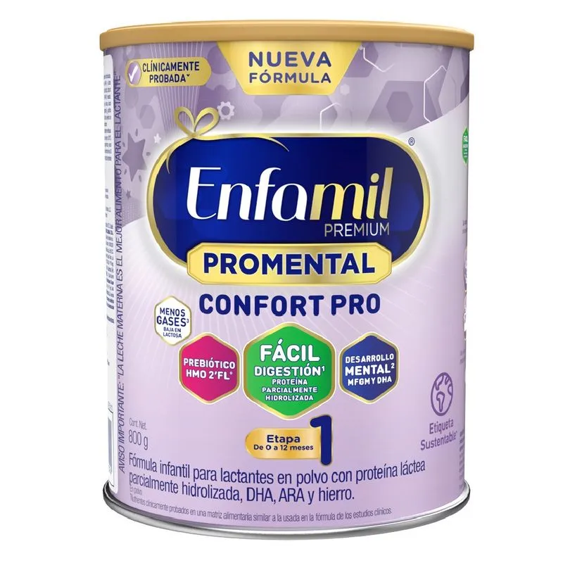 LECHE ENFAMIL CONFORT ET 1 PROMENTAL 800 GR