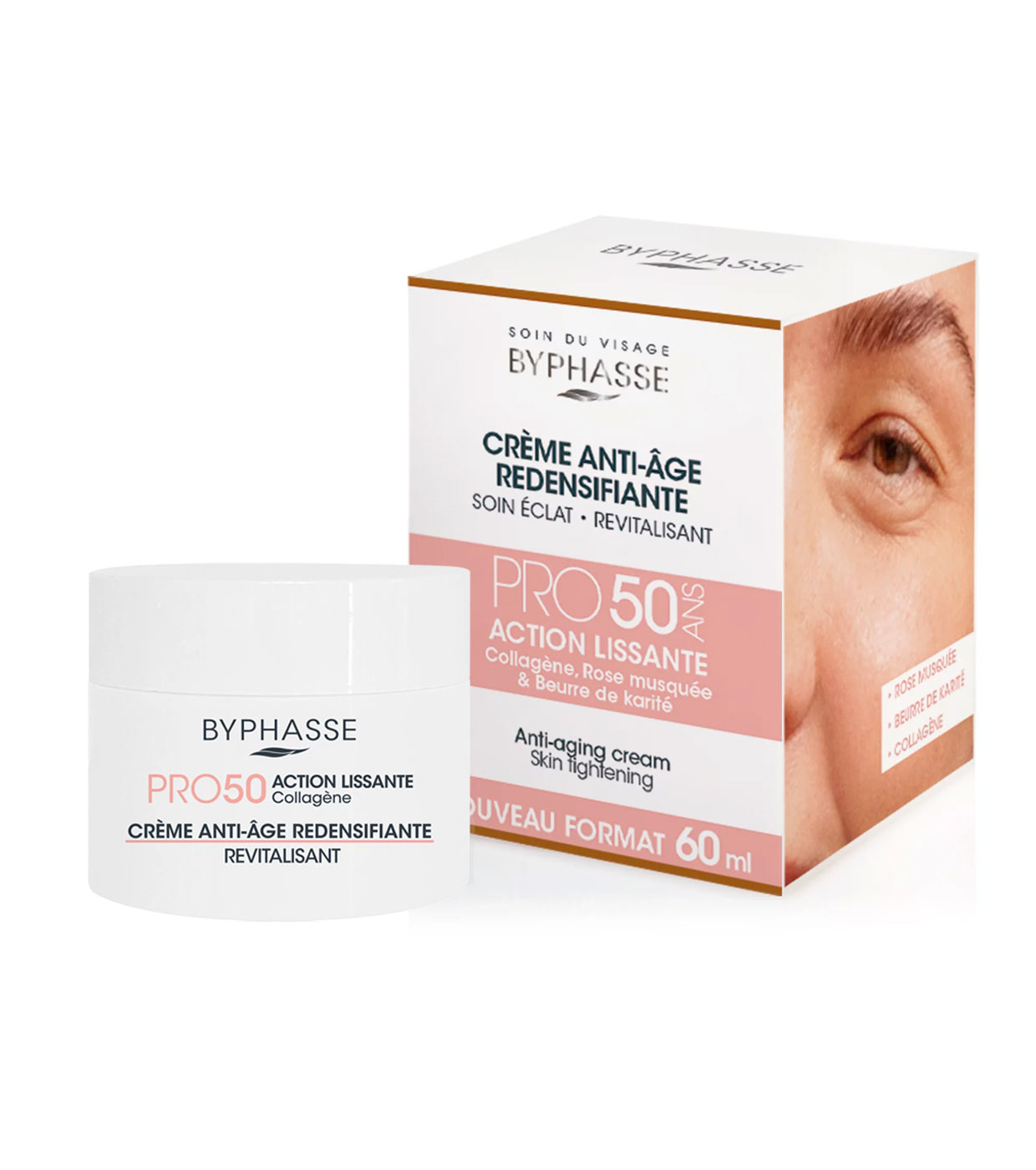 CREMA FACIAL ANTIEDAD PRO50 60 ML BYPHASSE
