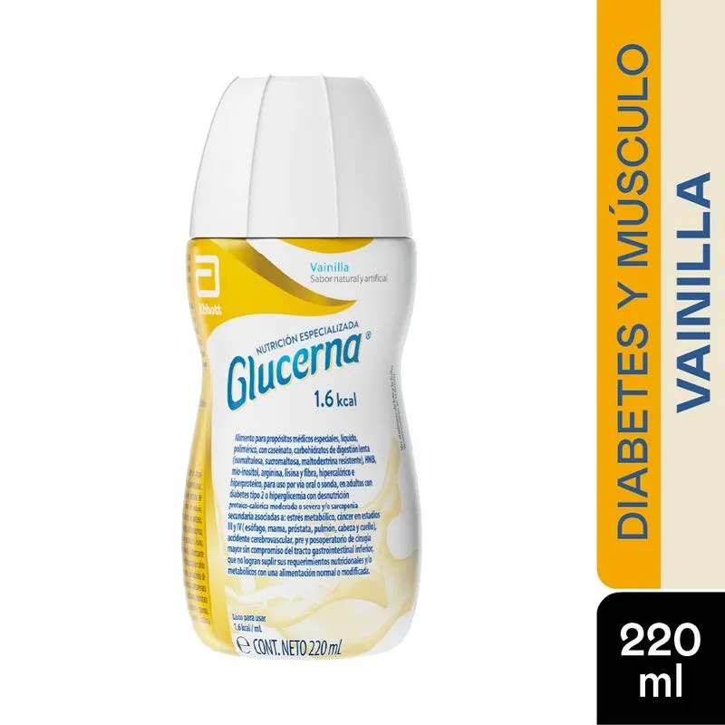 GLUCERNA 1.6 KCAL VAINILLA 220 GR