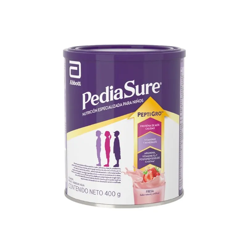 Pediasure Peptigro Fresa Lata X 400 Gr
