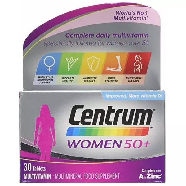 Centrum Silver Women 50+ 30 Tabletas