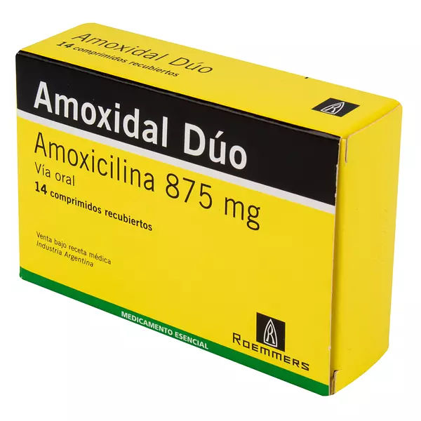 Amoxidal Duo 875 Mg