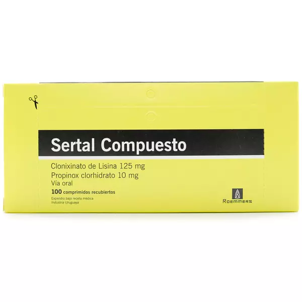 Sertal Compuesto 10 Mg