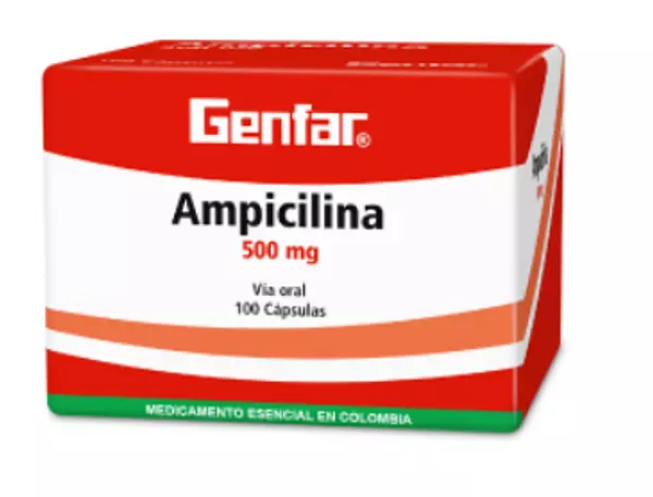 Ampicilina 500 Mg