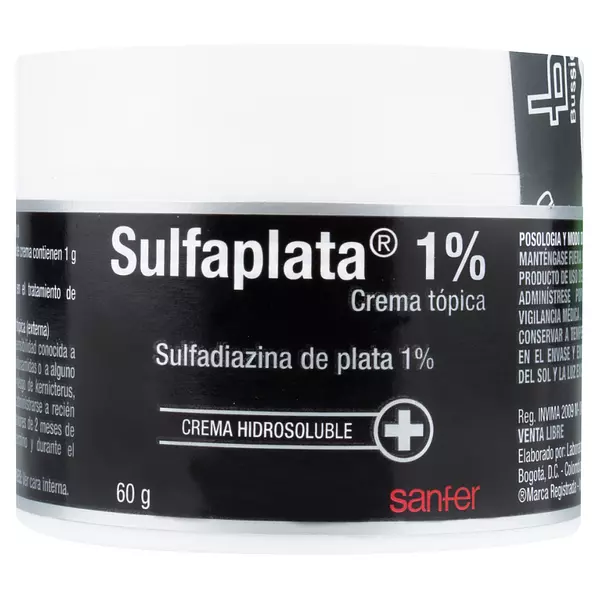 Sulfaplata Crema 60 Gr