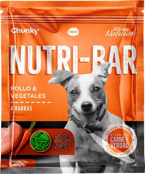 Chunky Nutri-Bar Pollo Y Vegetales
