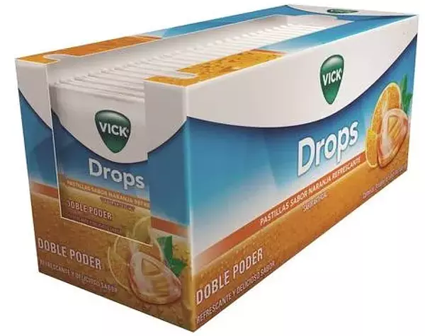 Vick Pastillas Masticables Naranja