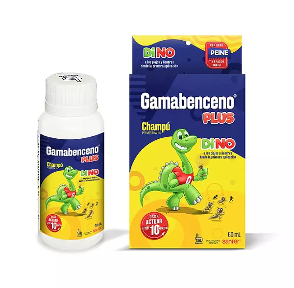 Gamabenceno Plus Shampoo