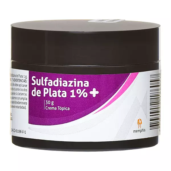 Sulfadiazina De Plata 1%