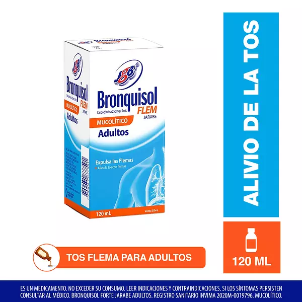 Bronquisol Adultos 250mg/5ml