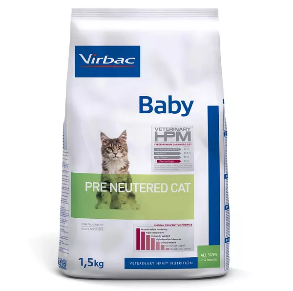 Virbac Cat Baby Pre Neutered