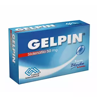 Gelpin 50mg 2 Cápsulas