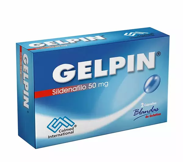 Gelpin 50mg 2 Cápsulas