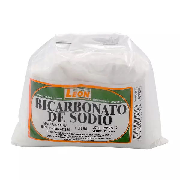 Bicarbona De Sodio 500g Leon