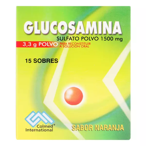 Glucosamina 1500mg Por 15 Sobres