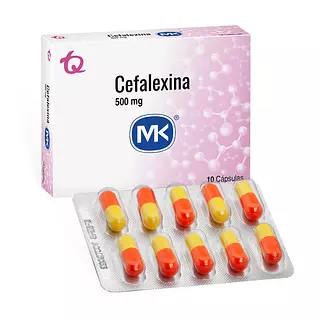 Cefalexina 500mg Mk