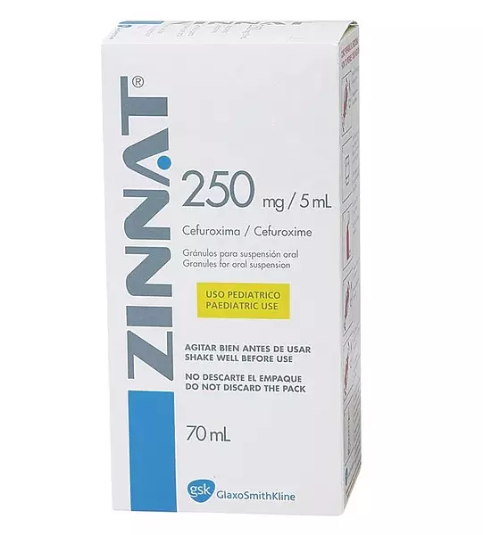 Zinnat 250mg/5ml