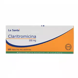 Claritromicina 500mg