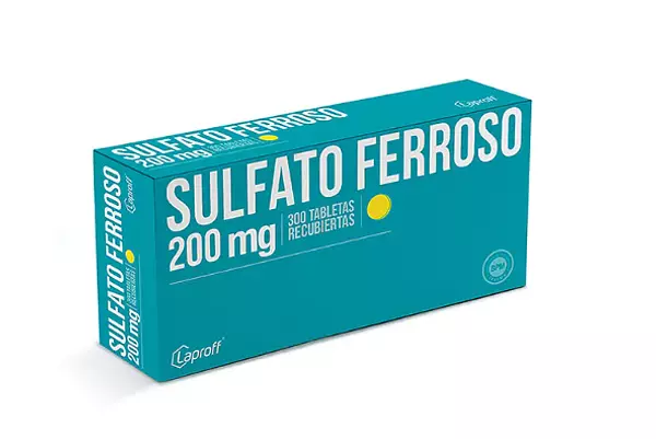 Sulfato Ferroso 200 Mg