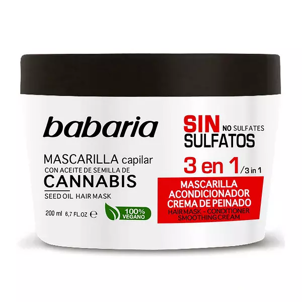 Mascarilla Capilar Cannabis Babaria