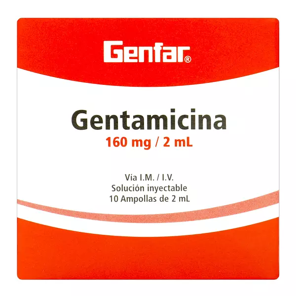 Gentamicina 160mg Ampolla